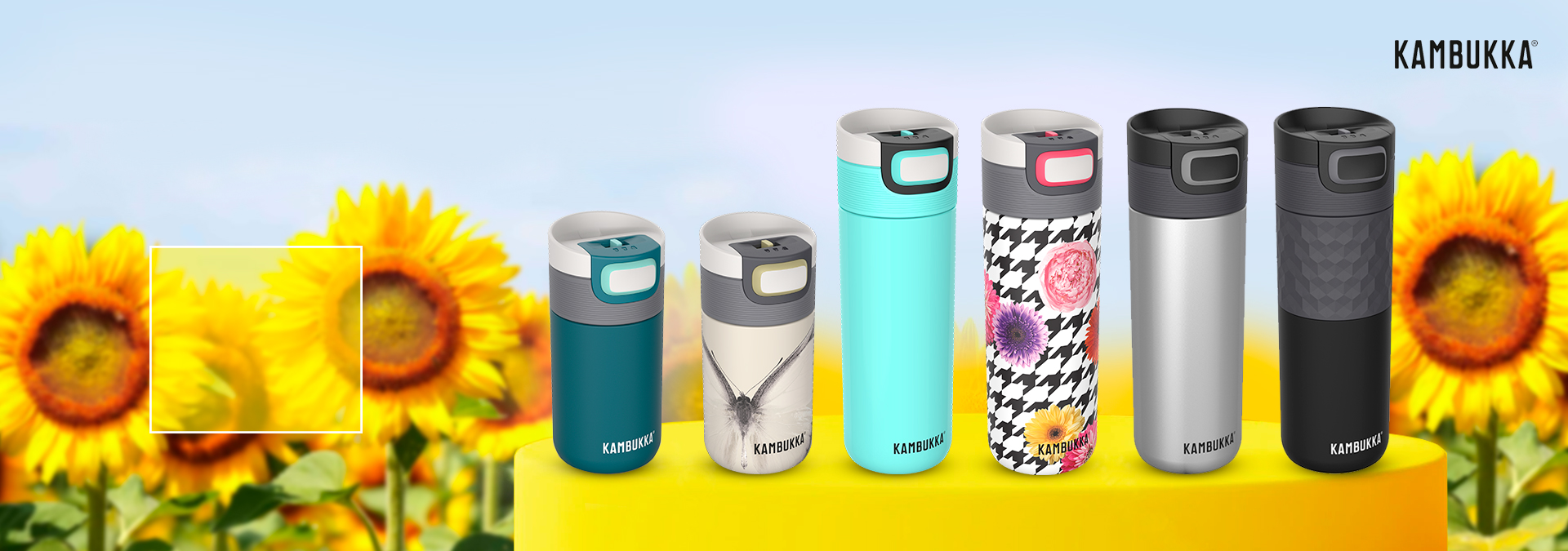 термокружки Kambukka - 0,3 та 0,5 літра великий вибір дизайнів