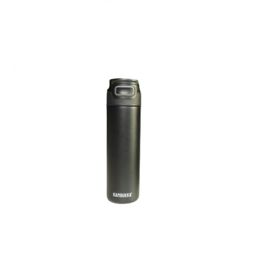 Термопляшка для води Kambukka Elton Insulated вакуумна 600 мл насичена чорна - 11-03038 Термопляшка для води Kambukka Elton Insulated вакуумна 600 мл насичена чорна - 11-03038