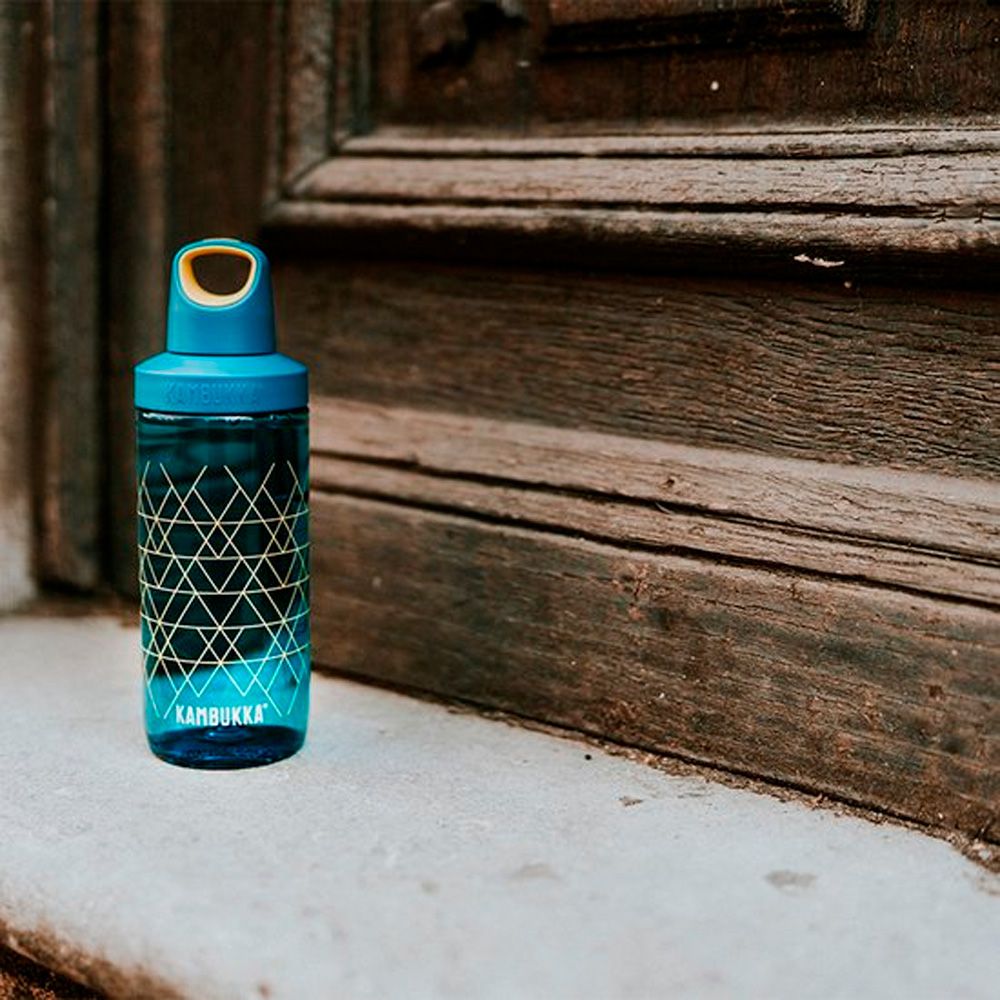 Пляшка для води Kambukka Reno тританова 500 мл бірюзова - 11-05018