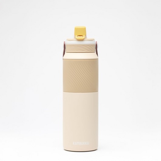 Термопляшка Kambukka Dupla Insulated тританова 1000 мл світло-бежева - 11-10002
