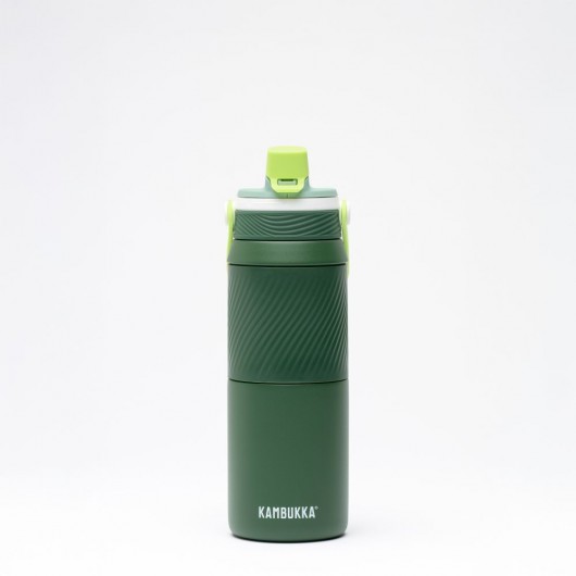 Термопляшка Kambukka Dupla Insulated тританова 750 мл темно-зелена - 11-10004