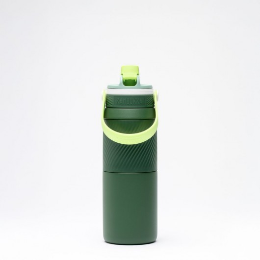 Термопляшка Kambukka Dupla Insulated тританова 750 мл темно-зелена - 11-10004