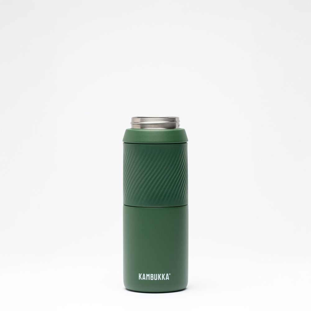 Термопляшка Kambukka Dupla Insulated тританова 750 мл темно-зелена - 11-10004