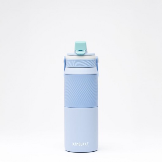 Термопляшка Kambukka Dupla Insulated тританова 750 мл блакитна - 11-10006
