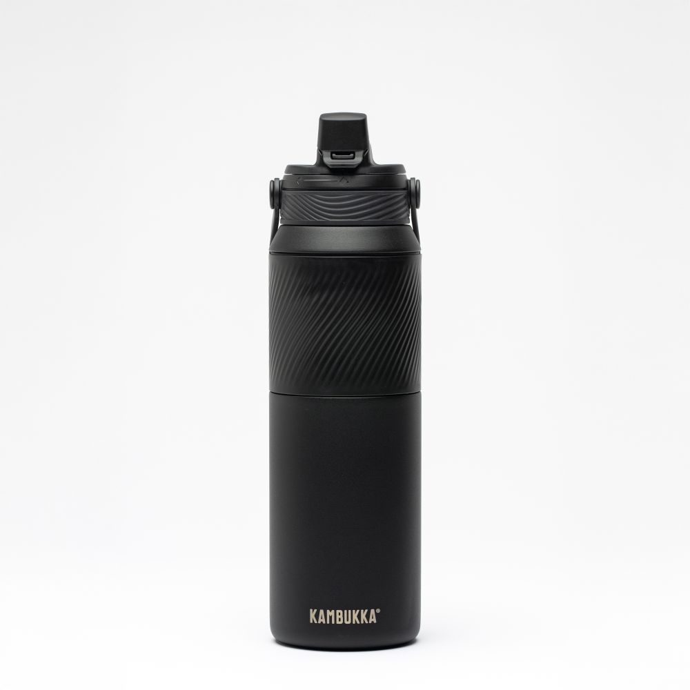 Термопляшка Kambukka Dupla Insulated тританова 1000 мл чорна - 11-10007