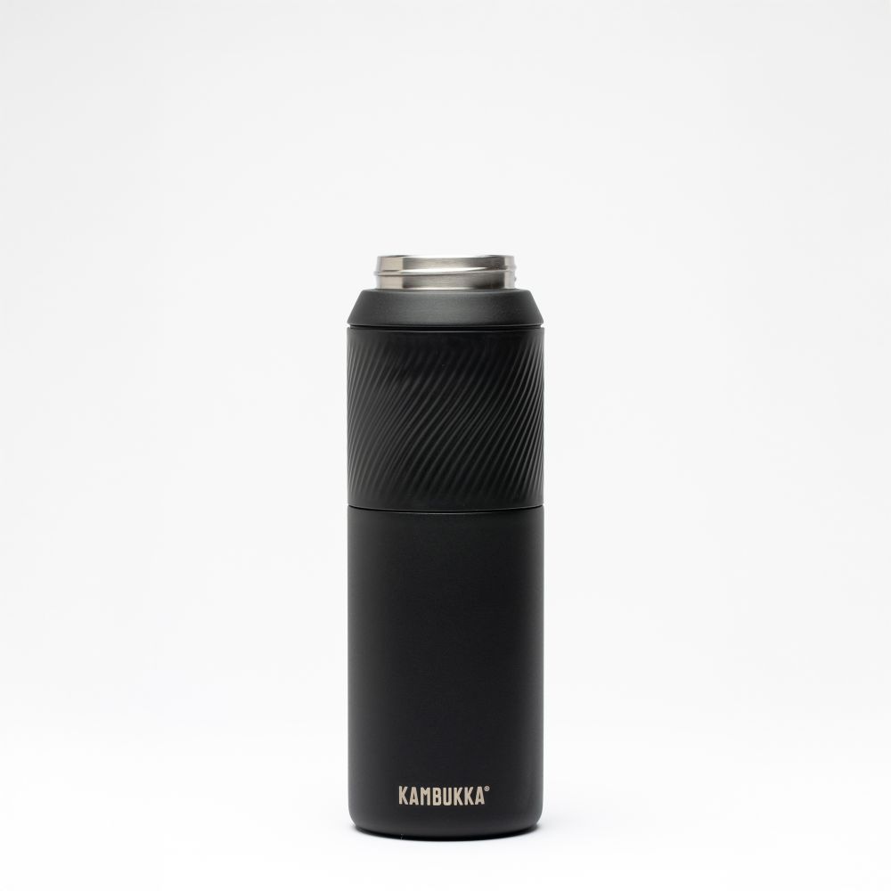 Термопляшка Kambukka Dupla Insulated тританова 1000 мл чорна - 11-10007