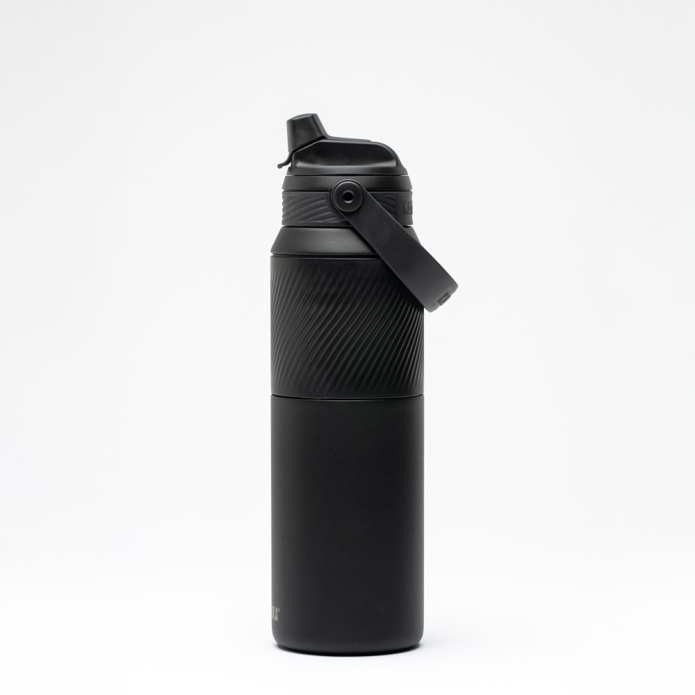 Термопляшка Kambukka Dupla Insulated тританова 1000 мл чорна - 11-10007