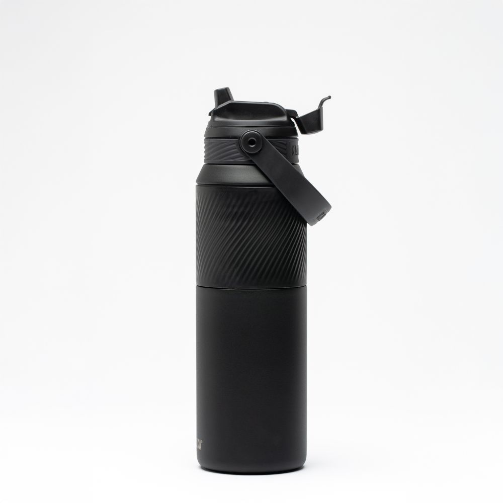 Термопляшка Kambukka Dupla Insulated тританова 1000 мл чорна - 11-10007