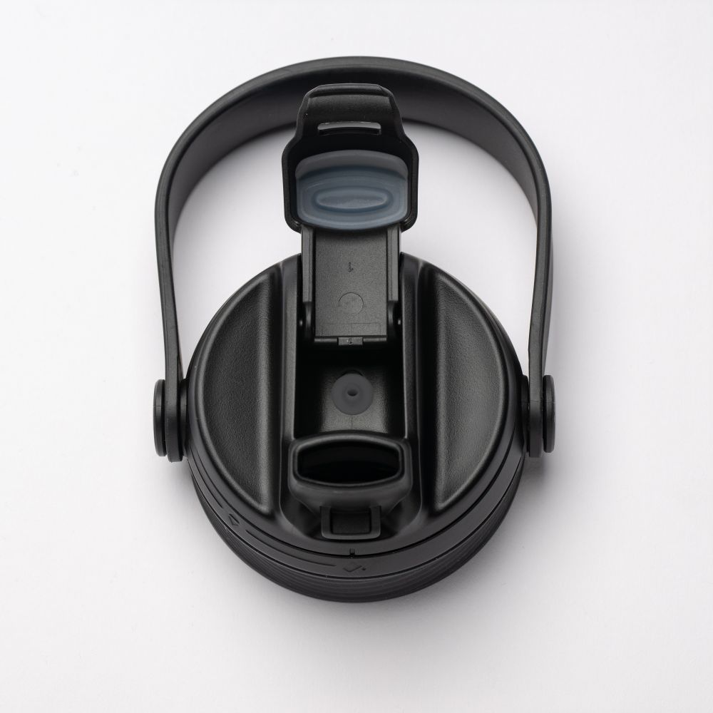 Термопляшка Kambukka Dupla Insulated тританова 1000 мл чорна - 11-10007