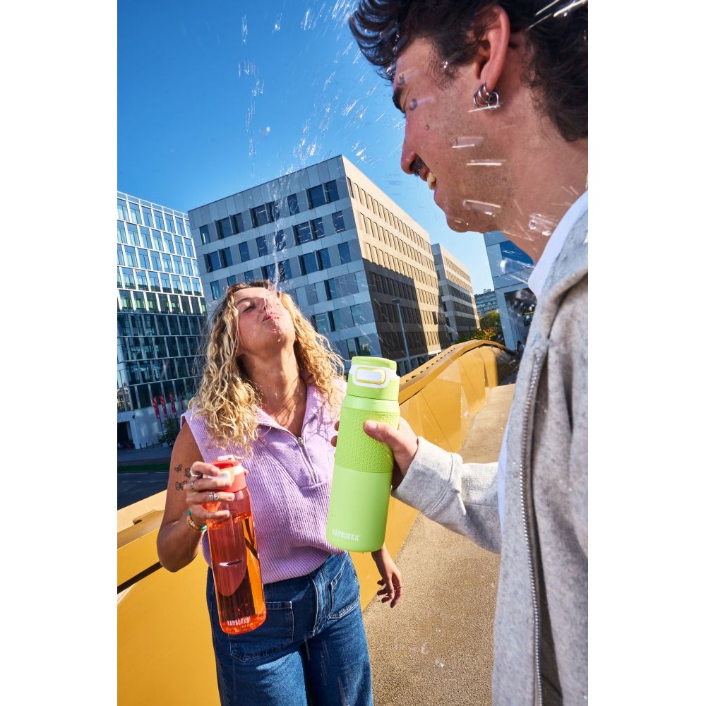 Пляшка для води Kambukka Elton тританова 1000 мл світло-коралова - 11-03041