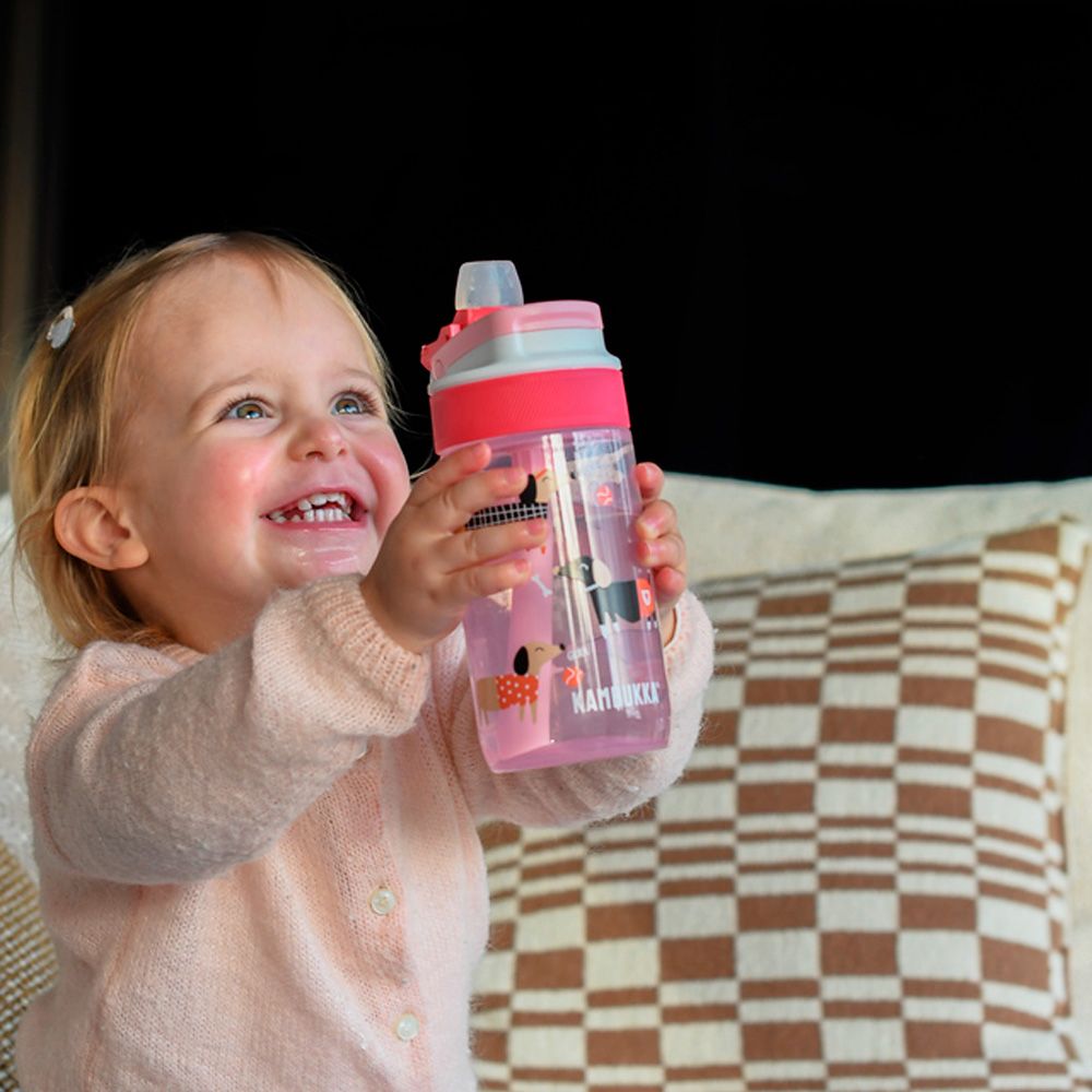 Пляшка для води Kambukka Lagoon тританова 400 мл рожева - 11-04056