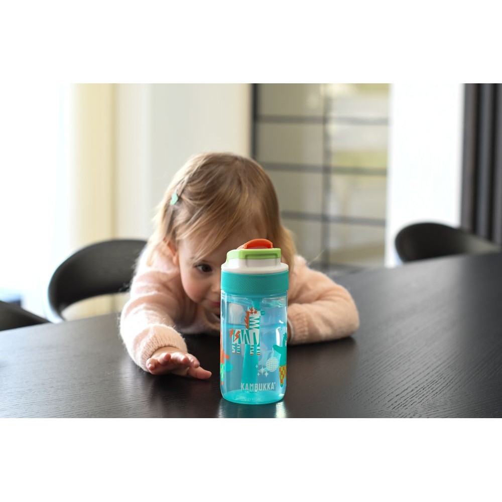 Пляшка для води Kambukka Lagoon тританова 400 мл зелена - 11-04058