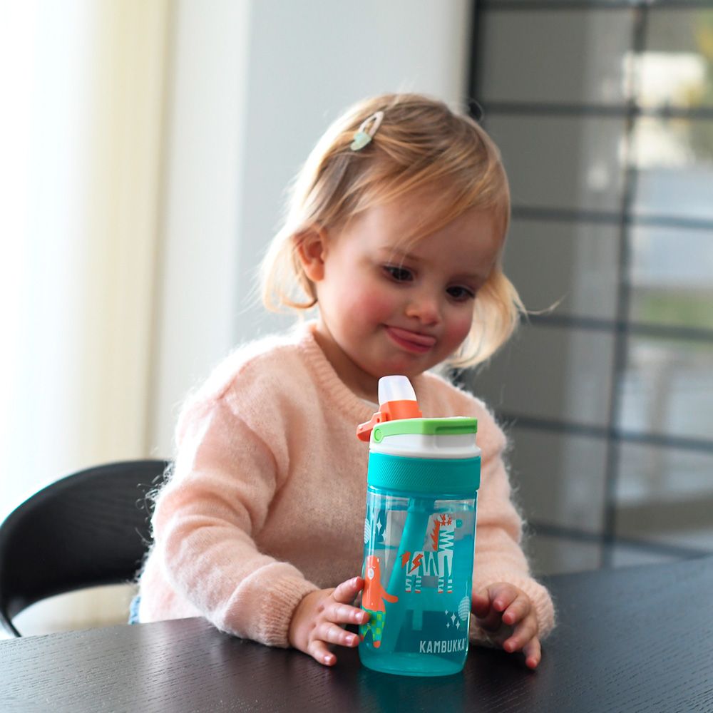 Пляшка для води Kambukka Lagoon тританова 400 мл зелена - 11-04058