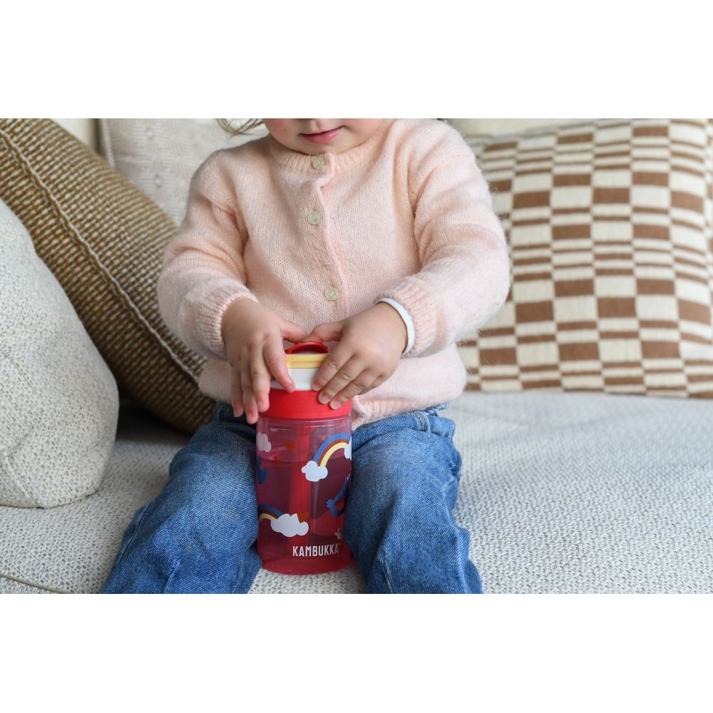 Пляшка для води Kambukka Lagoon тританова 400 мл рожева - 11-04060