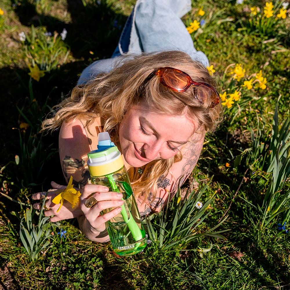 Пляшка для води Kambukka Lagoon тританова 750 мл світло-зелена - 11-04061