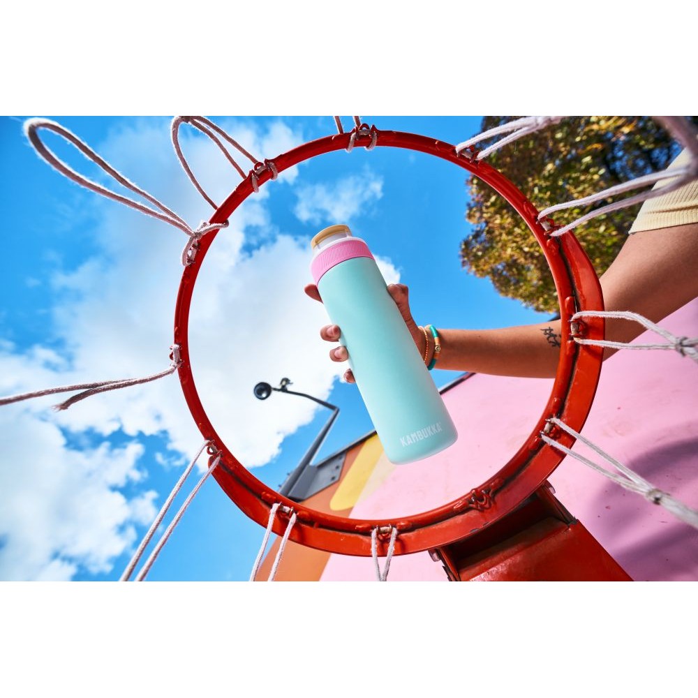 Термопляшка для води Kambukka Lagoon Insulated вакуумна 600 мл м'ятна - 11-04063