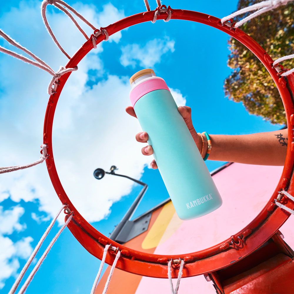 Термопляшка для води Kambukka Lagoon Insulated вакуумна 600 мл м'ятна - 11-04063
