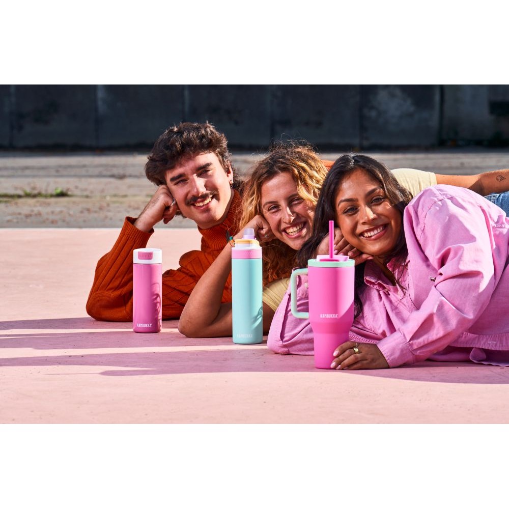 Термопляшка для води Kambukka Lagoon Insulated вакуумна 600 мл м'ятна - 11-04063