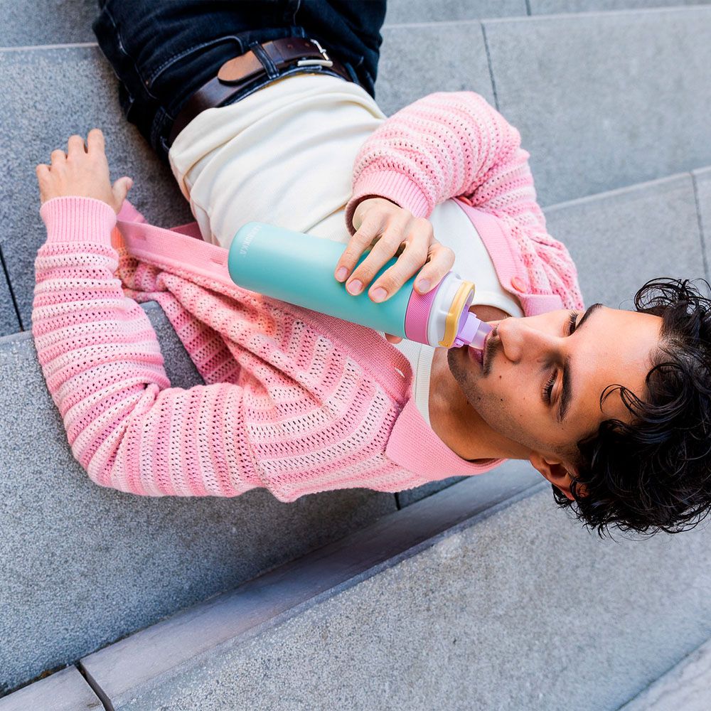 Термопляшка для води Kambukka Lagoon Insulated вакуумна 600 мл м'ятна - 11-04063