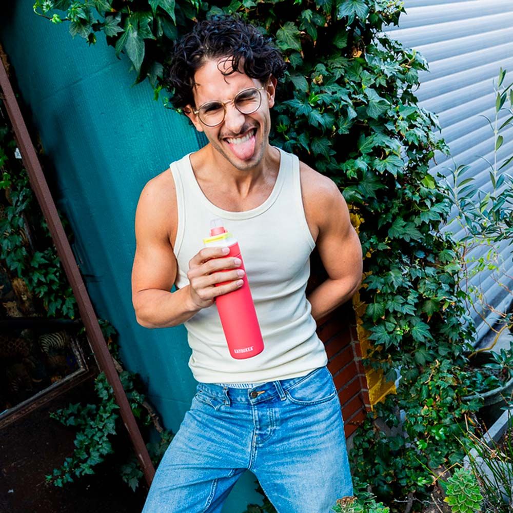 Термопляшка для води Kambukka Lagoon Insulated вакуумна 600 мл коралова - 11-04064