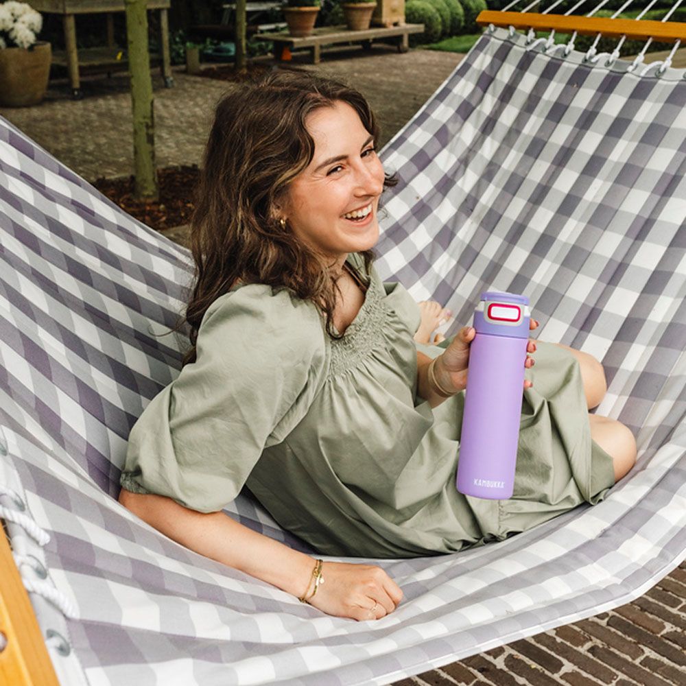 Термопляшка для води Kambukka Elton Insulated вакуумна 600 мл лавандова - 11-03034