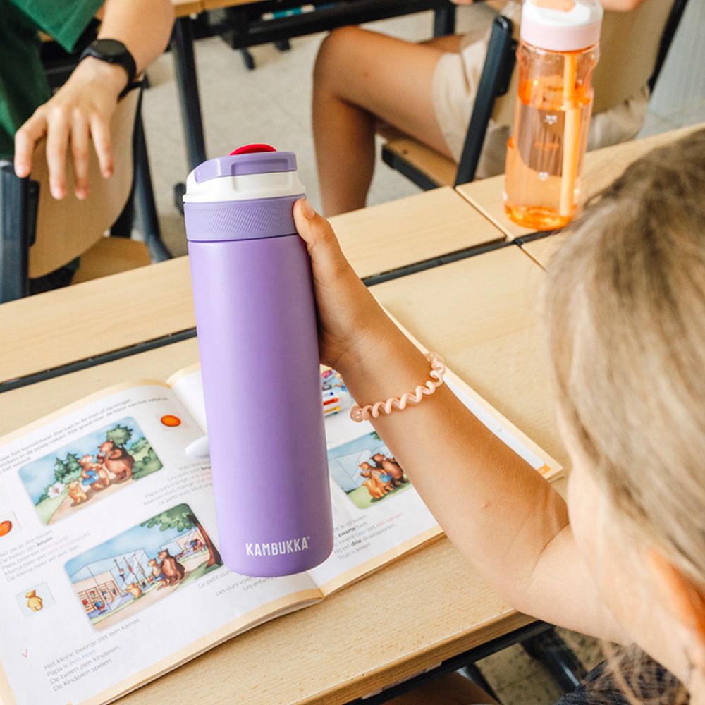 Термопляшка для води Kambukka Elton Insulated вакуумна 600 мл лавандова - 11-03034
